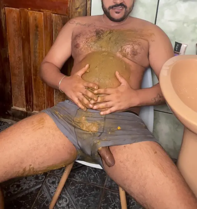 Belly shit!